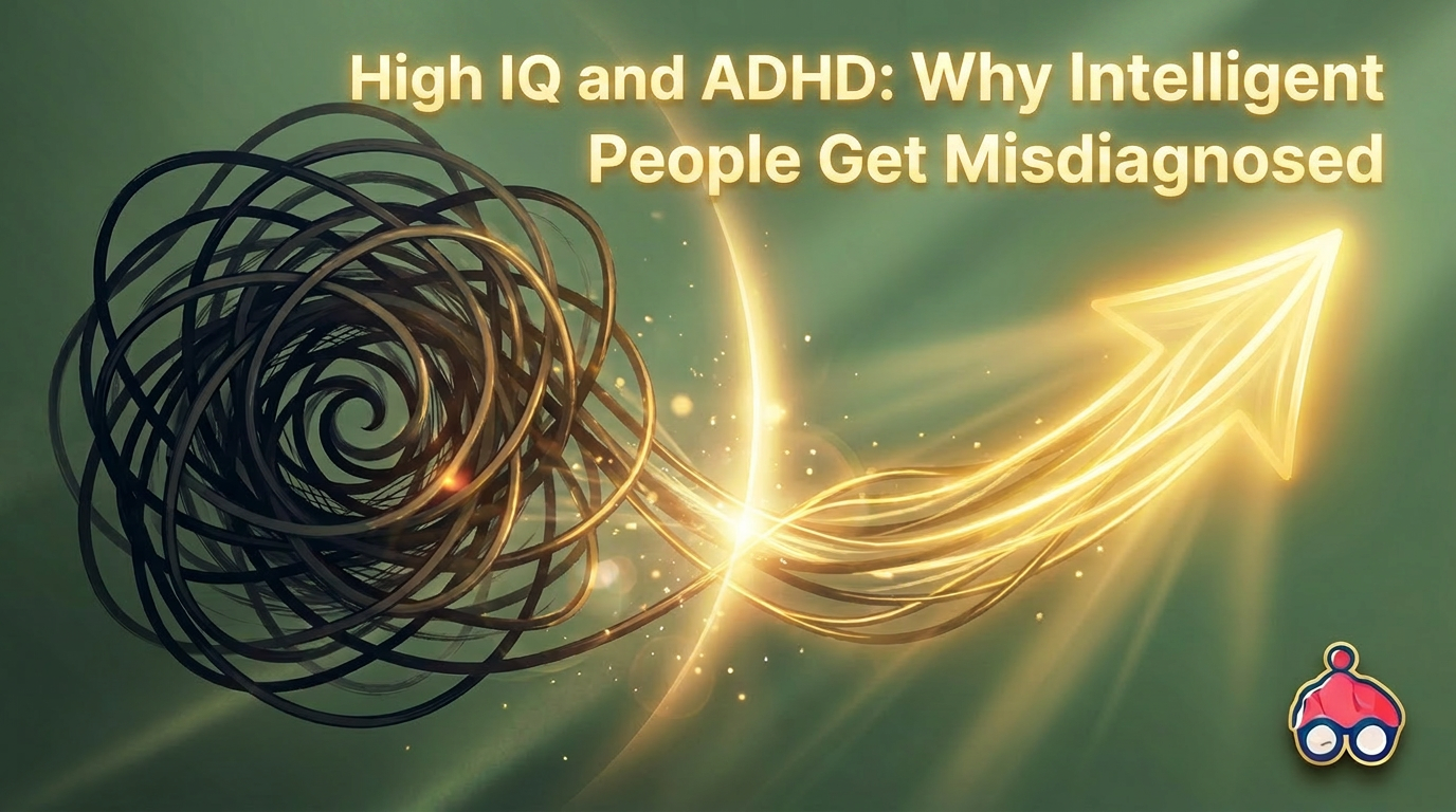High IQ and ADHD: Why Intelligent People Get Misdiagnosed