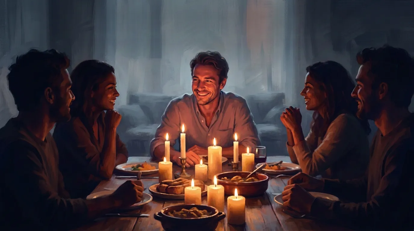 ESFJ personality type illustration representing warmth and community-building