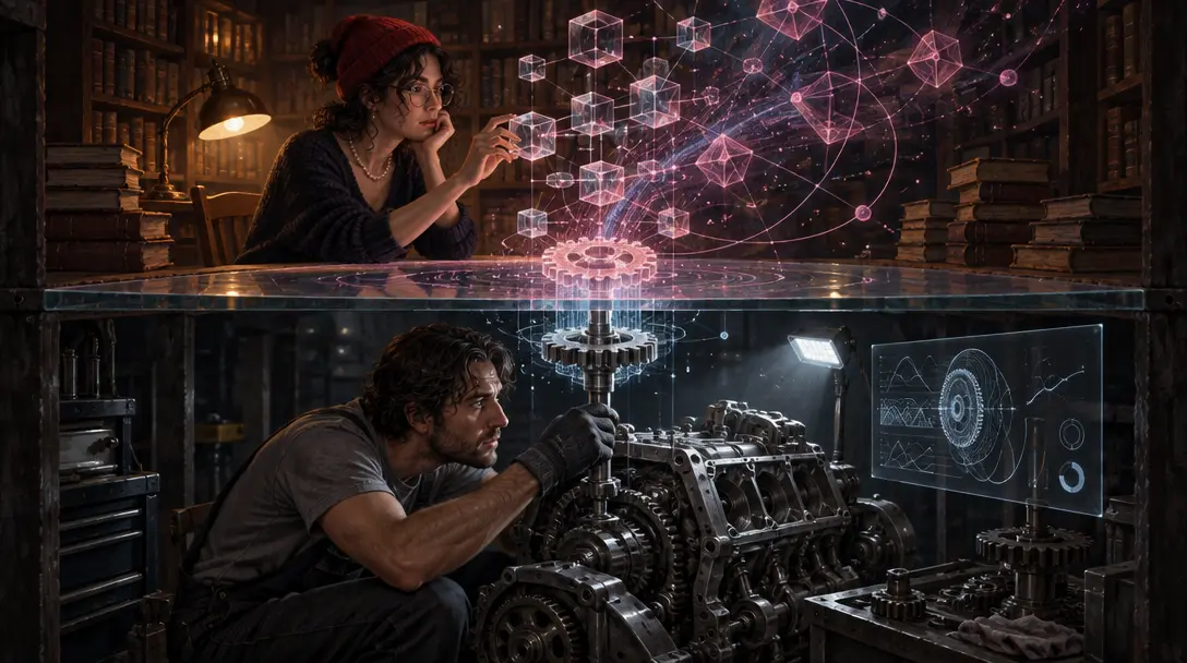 ISTP vs INTP, the same internal logic applied to physical reality versus abstract ideas